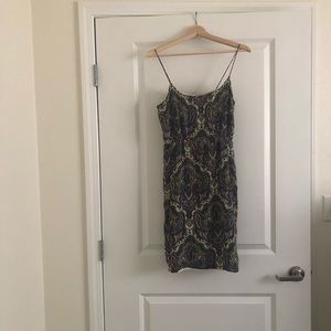 JCREW mini paisley design dress